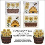 (image for) Sunflower N' Bee Collection - Pillows & Barrel